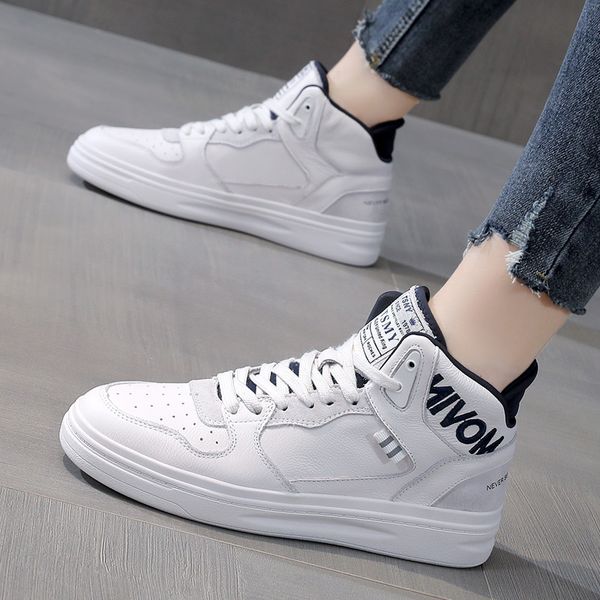 100% genuine leather shoes women sneakers 2020 autumn early winter shoes woman high sneakers white thick sole 3.5cm a2591, Black
100% genuine leather shoes women sneakers 2020 autumn early winter shoes woman high sneakers white thick sole 3.5cm a2591, Black
