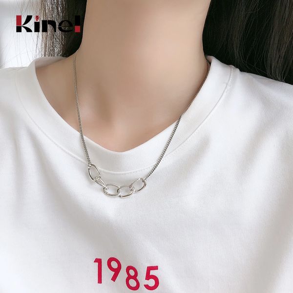 kinel 2020 simple boho bead chain necklace women female 925 sterling silver necklace ladies short choker jewelry gift
kinel 2020 simple boho bead chain necklace women female 925 sterling silver necklace ladies short choker jewelry gift