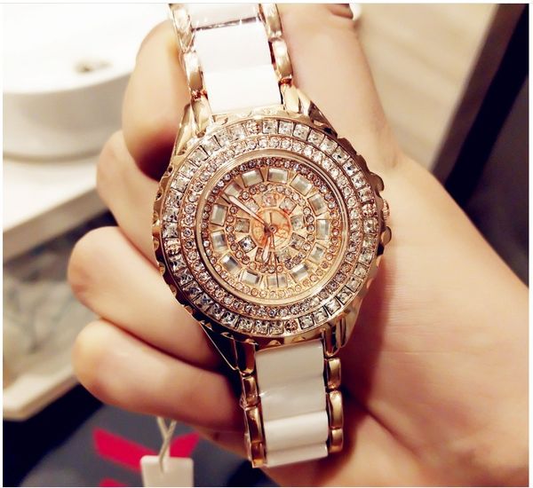 2020 new women fashion watch luxury rose gold crystal diamond bracelet watches ceramic strap dress watch women rhinestone, Slivery;brown
2020 new women fashion watch luxury rose gold crystal diamond bracelet watches ceramic strap dress watch women rhinestone, Slivery;brown