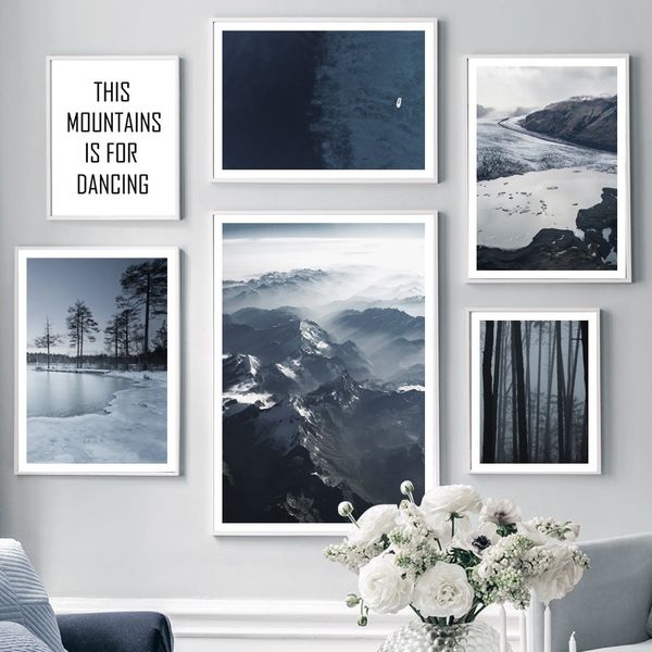 fog mountain forest snow winter landscape wall art canvas painting nordic posters and prints wall pictures for living room decor
fog mountain forest snow winter landscape wall art canvas painting nordic posters and prints wall pictures for living room decor