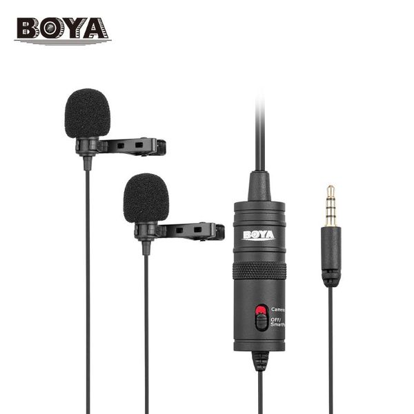 boya by-m1dm dual head lavalier condenser microphone audio record for andriod dslr canon nikon camcorder,updated of by-m1
boya by-m1dm dual head lavalier condenser microphone audio record for andriod dslr canon nikon camcorder,updated of by-m1