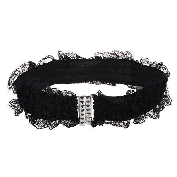 elastic fabric interlocking buckle mesh lace decor waist belt for women, Black;brown
elastic fabric interlocking buckle mesh lace decor waist belt for women, Black;brown