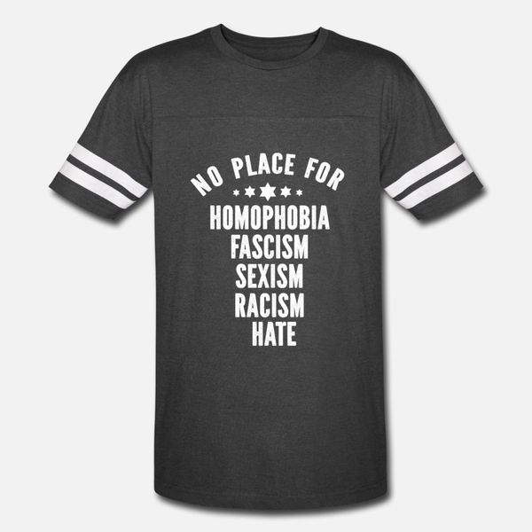 no place for homophobia fascism sexism racism hate t shirt men designs tee shirt s-xxxl outfit fitness breathable spring letter shirt
no place for homophobia fascism sexism racism hate t shirt men designs tee shirt s-xxxl outfit fitness breathable spring letter shirt