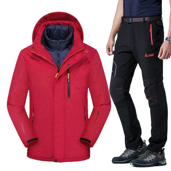 3 in 1 ski suit men waterproof windproof skiing snowboarding jacket pants set male thick warm ski jacket outdoor snow costumes
3 in 1 ski suit men waterproof windproof skiing snowboarding jacket pants set male thick warm ski jacket outdoor snow costumes