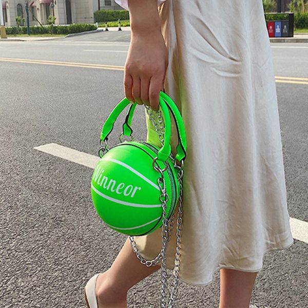 creative letter fluorescent color basketball shoulder bags small women chains handbag crossbody bag fashion mini round wallet
creative letter fluorescent color basketball shoulder bags small women chains handbag crossbody bag fashion mini round wallet