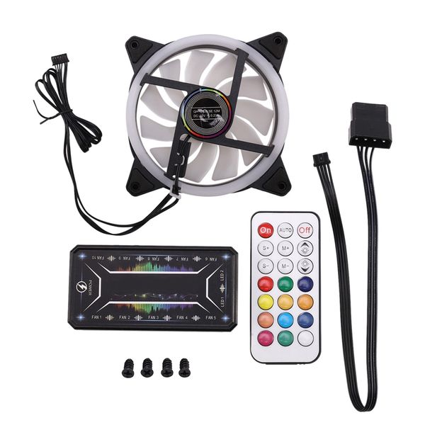 computer pc case fan rgb adjust led fan quiet remote computer cooler cooling rgb case fans (1pcs+controller
computer pc case fan rgb adjust led fan quiet remote computer cooler cooling rgb case fans (1pcs+controller