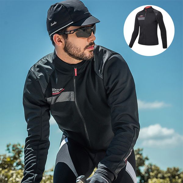 santic winter breathable and comfort bike racing warm men fleece windproof long sleeve men jackets coats cycling jackets, Black;red
santic winter breathable and comfort bike racing warm men fleece windproof long sleeve men jackets coats cycling jackets, Black;red