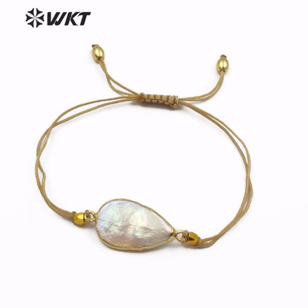 wt-b447 wkt classic bohemian natural freshwater pearl bracelet women's lace bracelet handmade braided adjustable, Red;blue
wt-b447 wkt classic bohemian natural freshwater pearl bracelet women's lace bracelet handmade braided adjustable, Red;blue