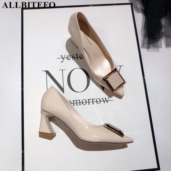 dress shoes allbitefo spring brand high heels office ladies thick women heel party, Black
dress shoes allbitefo spring brand high heels office ladies thick women heel party, Black