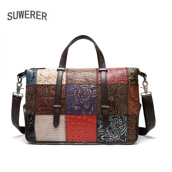suwerer women's leather handbag fashion women genuine leather bag cowhide shoulder bag women luxury handbag
suwerer women's leather handbag fashion women genuine leather bag cowhide shoulder bag women luxury handbag