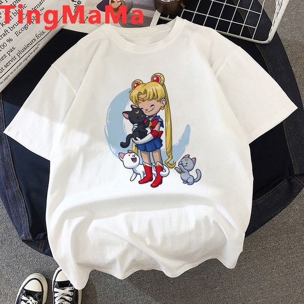 kawaii sailor moon graphic tees women ulzzang harajuku summer cartoon t shirt funny japanese anime aesthetic t-shirt female, White
kawaii sailor moon graphic tees women ulzzang harajuku summer cartoon t shirt funny japanese anime aesthetic t-shirt female, White
