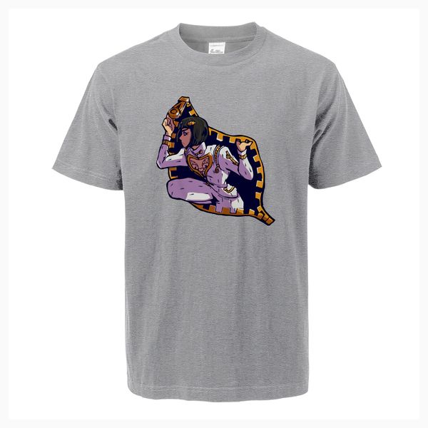 2019 new summer men's t shirt bruno bucciarati jojo bizarre adventure japan anime cotton short sleeve t-shirt hip hop streetwear
2019 new summer men's t shirt bruno bucciarati jojo bizarre adventure japan anime cotton short sleeve t-shirt hip hop streetwear