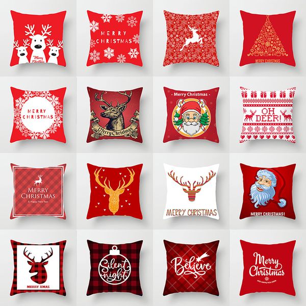 red christmas decor throw pillow case happy new year cushion covers for home sofa chair decorative pillowcases
red christmas decor throw pillow case happy new year cushion covers for home sofa chair decorative pillowcases