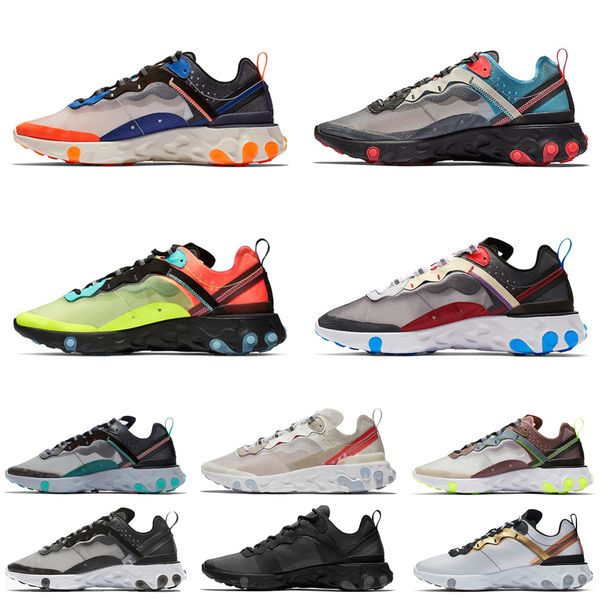 2020 react element running shoes men women casual shoes light bone triple black bred red trainers sports sneaker
2020 react element running shoes men women casual shoes light bone triple black bred red trainers sports sneaker