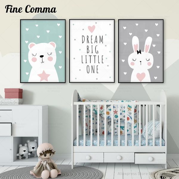 paintings nursery prints canvas painting wall picture baby room kids decoration kawaii bear posters cartoon woodland animal
paintings nursery prints canvas painting wall picture baby room kids decoration kawaii bear posters cartoon woodland animal