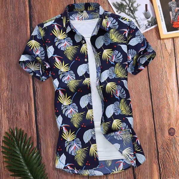 hawaiian print men's shirts summer slim loose short sleeve printed shirts men dress turn-down collar blouse camisa hombre, White;black
hawaiian print men's shirts summer slim loose short sleeve printed shirts men dress turn-down collar blouse camisa hombre, White;black