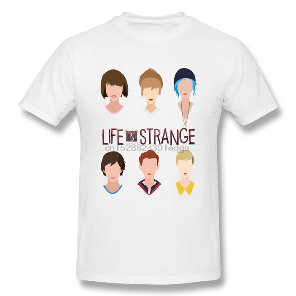 life is strange t-shirt for men plus size 4xl 6xl team top