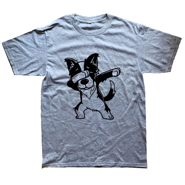 man t shirts funny dabbing border collie dog graphic short sleeves tees crewneck cotton summer style t-shirt, White;black
man t shirts funny dabbing border collie dog graphic short sleeves tees crewneck cotton summer style t-shirt, White;black