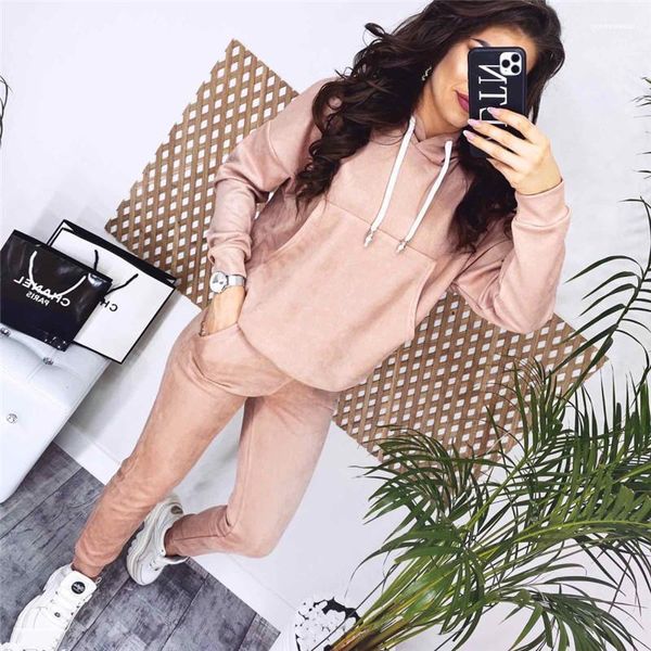 sleeve hooded two piece pants spring women tracksuits 2020 women designer tracksuits fashion solid color casual long, White
sleeve hooded two piece pants spring women tracksuits 2020 women designer tracksuits fashion solid color casual long, White