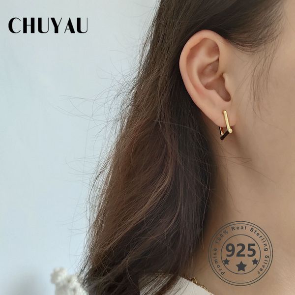 hoop & huggie chuyau minimalist style 925 sterling silver gold color hollow square small earrings for women fashion simple fine jewelry gift, Golden;silver
hoop & huggie chuyau minimalist style 925 sterling silver gold color hollow square small earrings for women fashion simple fine jewelry gift, Golden;silver