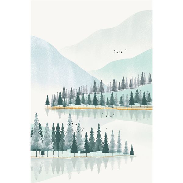 picture forest and river wall art modern landscape painting office living room
picture forest and river wall art modern landscape painting office living room