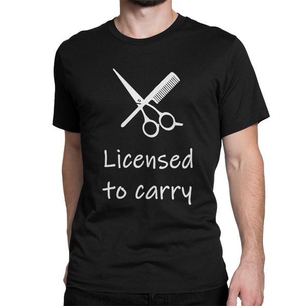 casual hairstylist hairstyler new t-shirts for men cotton t shirts hairdresser licensed to carry scissors comb tees plus size
casual hairstylist hairstyler new t-shirts for men cotton t shirts hairdresser licensed to carry scissors comb tees plus size