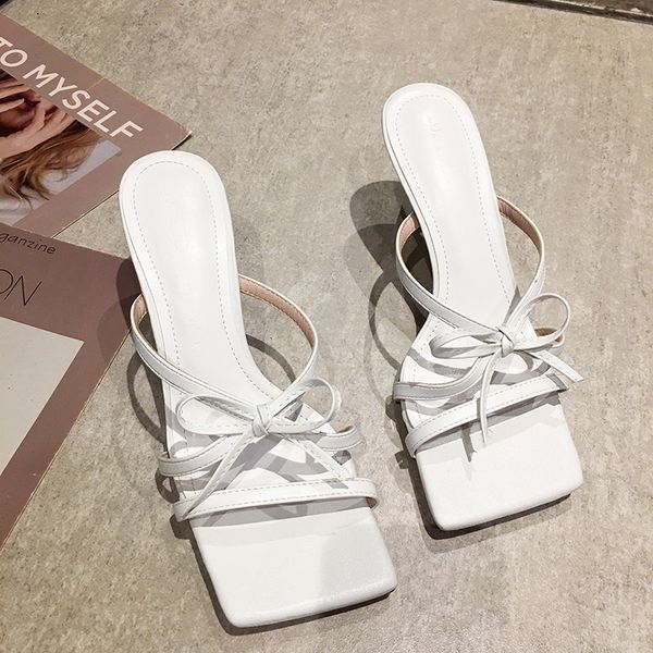thin high heel white slippers women 2020 summer ladies shoes female square toe green sandals bowknot strap slippers for women, Black
thin high heel white slippers women 2020 summer ladies shoes female square toe green sandals bowknot strap slippers for women, Black