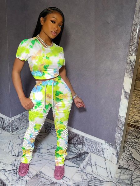женщины tracksuit камуфляж цвета tie dye tshirt crop top ruched штаны экипировка короткие футболки плиссированные брюки моды костюм новый d8, White
женщины tracksuit камуфляж цвета tie dye tshirt crop top ruched штаны экипировка короткие футболки плиссированные брюки моды костюм новый d8, White
