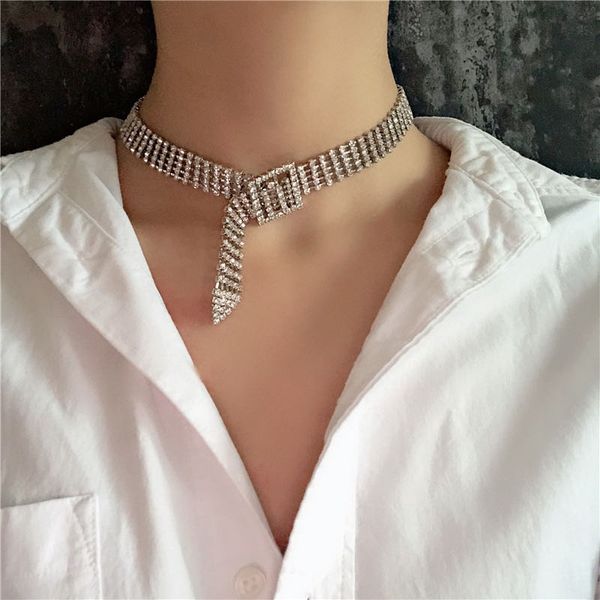 chokers fashion rhinestone necklace bracelet for women shining button statement jewelry party gift, Golden;silver
chokers fashion rhinestone necklace bracelet for women shining button statement jewelry party gift, Golden;silver