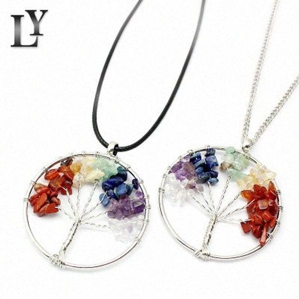 100pcs vintage gravel stone life tree pendant handmade crystal charm necklace colorful trees rope necklaces women fashion lockets pend bw2q#, Silver
100pcs vintage gravel stone life tree pendant handmade crystal charm necklace colorful trees rope necklaces women fashion lockets pend bw2q#, Silver