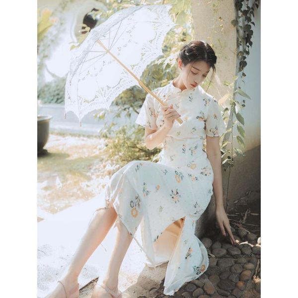 ethnic clothing purl fresh printing retro girl cheongsam the chinese wedding dress, Red
ethnic clothing purl fresh printing retro girl cheongsam the chinese wedding dress, Red