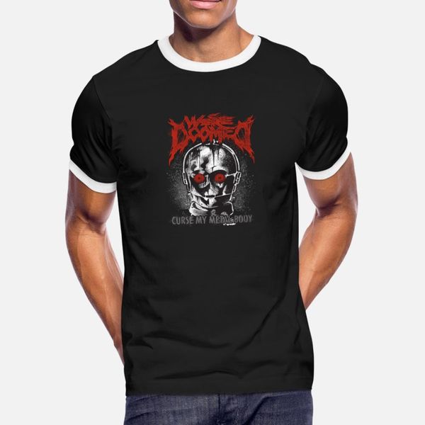 we're doomed curse my metal body t shirt men knitted cotton euro size s-3xl costume sunlight new style spring standard shirt
we're doomed curse my metal body t shirt men knitted cotton euro size s-3xl costume sunlight new style spring standard shirt