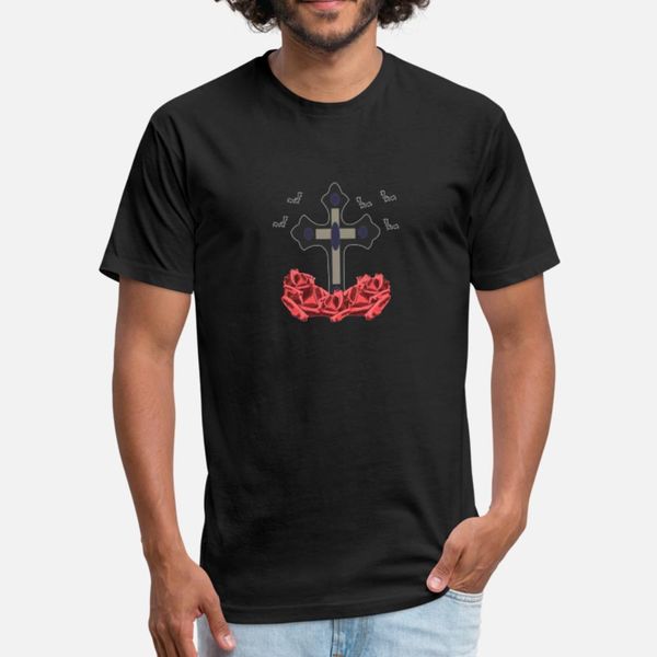 cross with bads and roses, goth, halloween t shirt men knitted short sleeve round collar slim fit comfortable summer cool shirt
cross with bads and roses, goth, halloween t shirt men knitted short sleeve round collar slim fit comfortable summer cool shirt