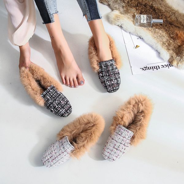 large size pregnant fluffy loafers brief ladies cotton moccasins plush soft fur slip on flats woman mixed color casual creepers, Black
large size pregnant fluffy loafers brief ladies cotton moccasins plush soft fur slip on flats woman mixed color casual creepers, Black