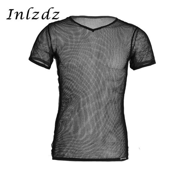men's t-shirts mens mesh v-neck t-shirt see through openwork shapers clubwear male summer sports tank vest shirt, White;black
men's t-shirts mens mesh v-neck t-shirt see through openwork shapers clubwear male summer sports tank vest shirt, White;black