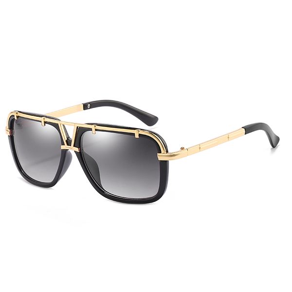 simvey 2020 fashion men flat sunglasses classic women brand designer metal square sun glasses uv400 protection, White;black
simvey 2020 fashion men flat sunglasses classic women brand designer metal square sun glasses uv400 protection, White;black