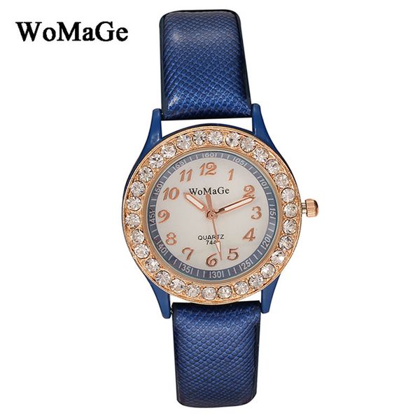 relogio women watches luxury womage brand lady fashion crystal bracelet watch 6 color leather strap analog quartz wristwatch, Slivery;brown
relogio women watches luxury womage brand lady fashion crystal bracelet watch 6 color leather strap analog quartz wristwatch, Slivery;brown