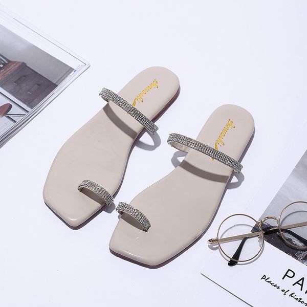 summer new slippers women wear casual fashion bright diamond toe cover women sandals, Black
summer new slippers women wear casual fashion bright diamond toe cover women sandals, Black