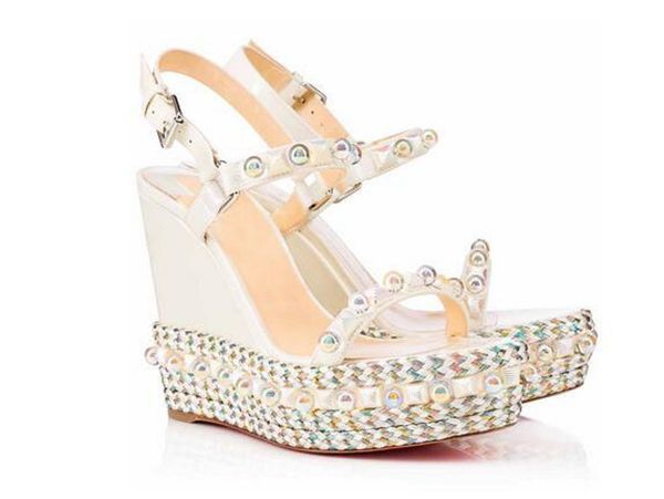 perfect quality ladies red bottom sandals cataclou wedge shoes women espadrille pump summer sandals silver glitter-covered platform sandals, Black
perfect quality ladies red bottom sandals cataclou wedge shoes women espadrille pump summer sandals silver glitter-covered platform sandals, Black