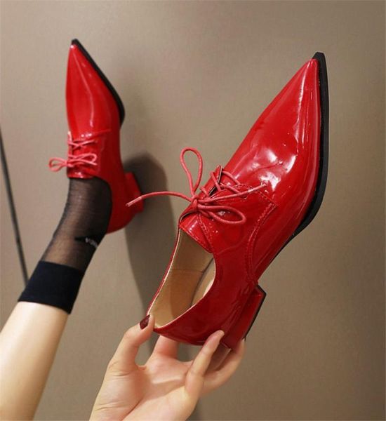 2020 sandal design for womens flats pointed toe lace-up square heel casual shoes 2020 fashion single shoes women zapatos mujer, Black
2020 sandal design for womens flats pointed toe lace-up square heel casual shoes 2020 fashion single shoes women zapatos mujer, Black