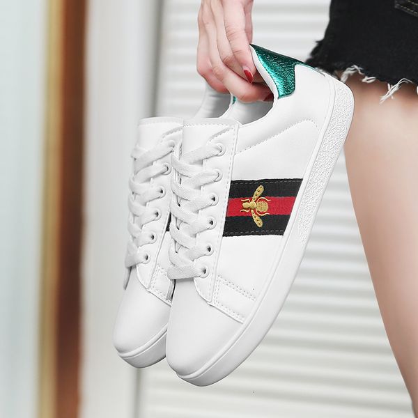 2020 summer white pu leather women sneakers fashion embroidered bee flat womens platform sneakers casual shoes zapatos de mujer, Black
2020 summer white pu leather women sneakers fashion embroidered bee flat womens platform sneakers casual shoes zapatos de mujer, Black