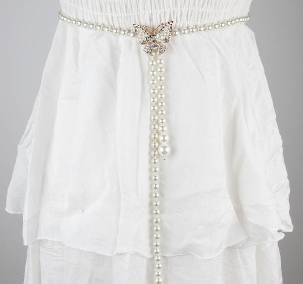 Pearl Bow Women Waist Belt Belly Elegant Butterfly Star Ladies Dress Belt Elastic Buckle Female Crystal Strap06
Pearl Bow Women Waist Belt Belly Elegant Butterfly Star Ladies Dress Belt Elastic Buckle Female Crystal Strap06