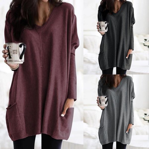 zanzea women and blouses ladies casual long sleeve shirt 2020 autumn knitted loose pockets tunic chemise blusas s-5xl, White
zanzea women and blouses ladies casual long sleeve shirt 2020 autumn knitted loose pockets tunic chemise blusas s-5xl, White