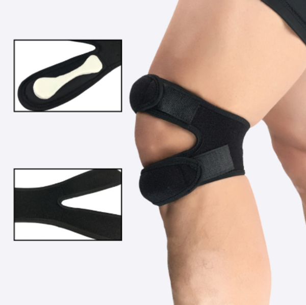 1 pc pressurized knee wrap sleeve pad elastic braces knee hole kneepad safety breathable tennis cycling, Black;gray
1 pc pressurized knee wrap sleeve pad elastic braces knee hole kneepad safety breathable tennis cycling, Black;gray