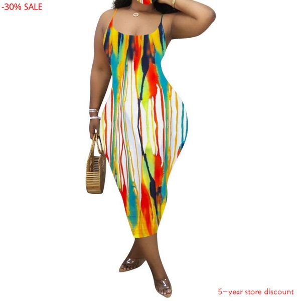 women 2020 sleeveless spaghetti strap tie dye dress backless party elegant bodycon midi dress plus size midi dresss style, Black;gray
women 2020 sleeveless spaghetti strap tie dye dress backless party elegant bodycon midi dress plus size midi dresss style, Black;gray