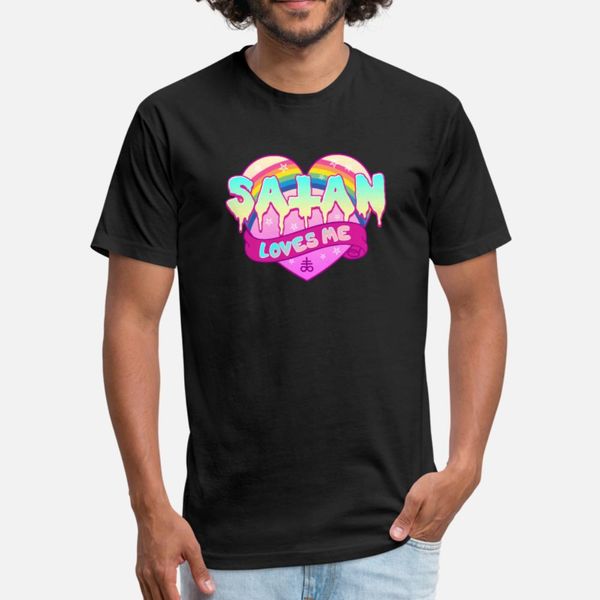 satan loves me i satanic 666 occult design t shirt men custom tee shirt s-xxxl family crazy new style summer style trend shirt
satan loves me i satanic 666 occult design t shirt men custom tee shirt s-xxxl family crazy new style summer style trend shirt