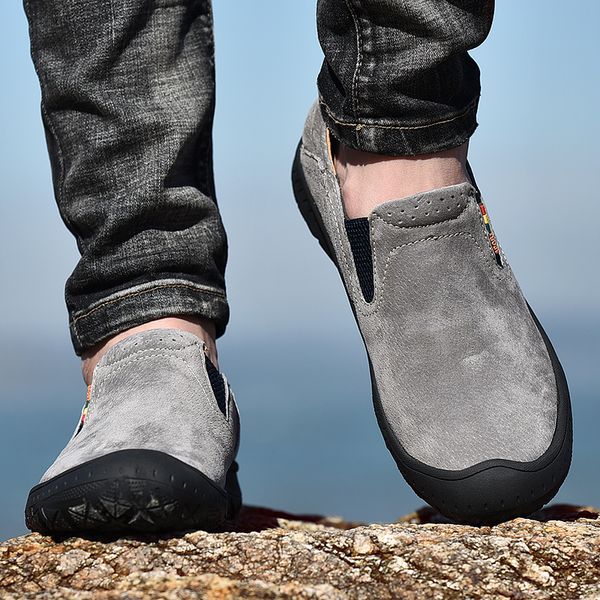 2020 summer new sports hiking shoes men's shoes leather outdoor lightweight breathable soft bottom off-road non-slip trave, Black
2020 summer new sports hiking shoes men's shoes leather outdoor lightweight breathable soft bottom off-road non-slip trave, Black
