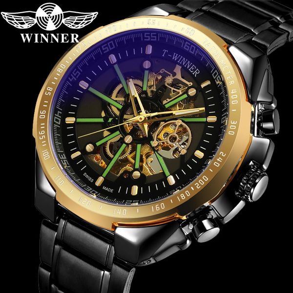 winner automatic mechanical men wristwatch sport male clock gold skeleton fashion man watch 8194, Slivery;brown
winner automatic mechanical men wristwatch sport male clock gold skeleton fashion man watch 8194, Slivery;brown