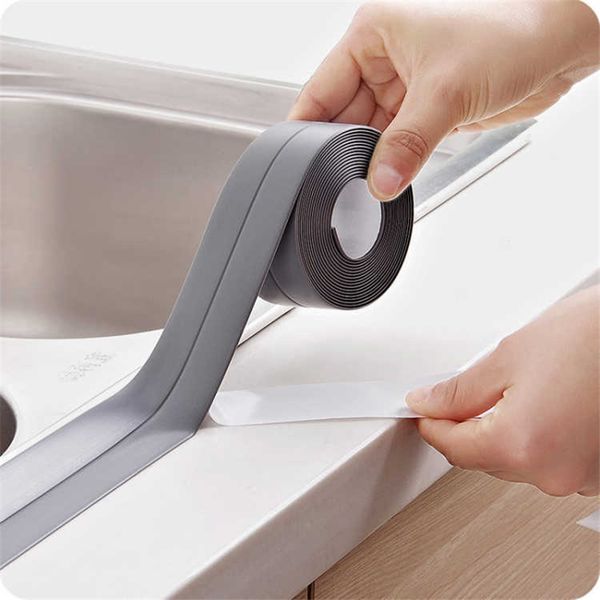new 3.2mx38mm bathroom shower sink bath sealing strip tape white pvc self adhesive waterproof wall sticker for bathroom kitchen
new 3.2mx38mm bathroom shower sink bath sealing strip tape white pvc self adhesive waterproof wall sticker for bathroom kitchen
