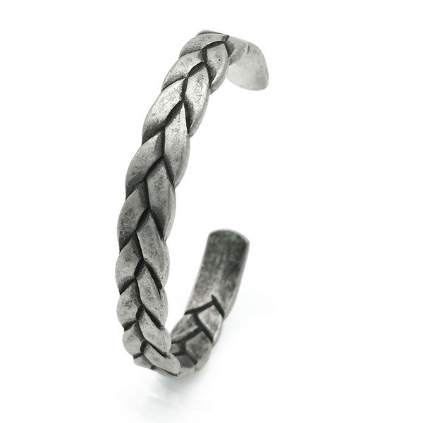 hip hop european and american fashion retro tide brand titanium steel personality male street punk 1314 twist bracelet bangles, Black
hip hop european and american fashion retro tide brand titanium steel personality male street punk 1314 twist bracelet bangles, Black